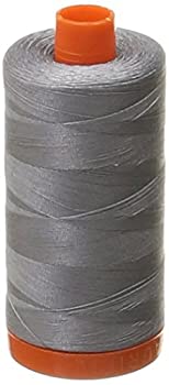 【中古】【39shop】【輸入品・未使用】Aurifil★Mako コットン 50wt スレッドソリッドグレー 1422ヤード（新古品）｜アトリエ絵利奈