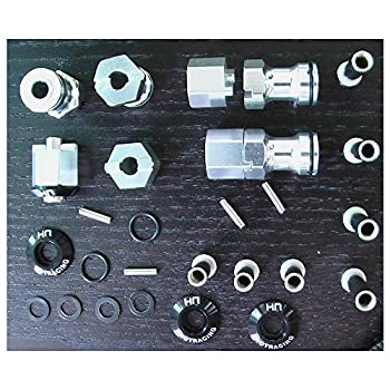 【中古】【輸入品・未使用】Hot Racing WK10W01 Aluminium Wide Hex Hub Kit 30 to 50mm