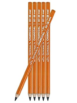 【中古】【39shop】【輸入品・未使用】General's★557 Series Charcoal Pencils 2B each by General's（新古品）｜アトリエ絵利奈
