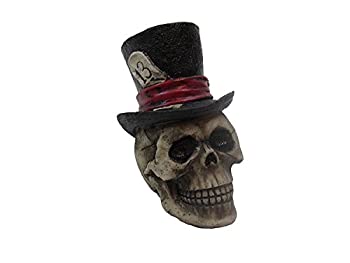 【中古】【39shop】【輸入品・未使用】Lucky★13 Tall Top Hat Skull Head Shifter Shift Knob Rat Rod Lever（新古品）｜アトリエ絵利奈 12,166円