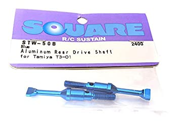 【中古】【39shop】【輸入品・未使用】Square★R/C RC Model Hop-ups SQ-STW-50B Square R/C Aluminum Rear Drive Shaft (Blue) Tamiya T3-01（新古品）｜アトリエ絵利奈