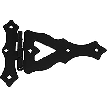 【中古】【輸入品・未使用】National Hardware N179-200 859BC オーナメント Tヒンジ ブラック