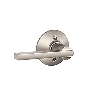 【中古】【輸入品・未使用】Schlage Lock Company ラティチュードレバー 非ターンロック サテンニッケル (F170 LAT 619)
