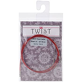 【中古】【輸入品・未使用】ChiaoGoo 22-Inch Twist Lace Interchangeable Cables Small Red by ChiaoGoo