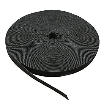 【中古】【輸入品・未使用】Saisn 再利用可能 固定テープ ケーブルタイ 3/4 インチ 両面フックループ ストラップロール 25 Yard 4330221289