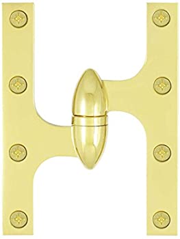 【中古】【インポート品・未当て嵌める】Deltana ok6045b-r 6?\" x 4???1?/ 2?\""益荒男金管楽器Right HandオリーブKnuckle蝶つがいwith BA、 聞き入れる6045B3-R 1"