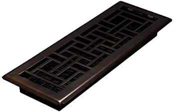 【中古】【39shop】【輸入品・未使用】(Rubbed★Bronze Finish) - Decor Grates Oriental Floor Register(新古品)|アトリエ絵利奈