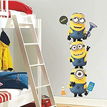 【中古】【輸入品・未使用】MINIONS - ADESIVO DA PARETE GI