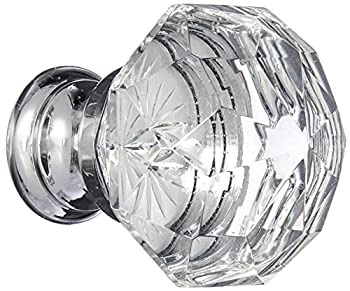 【中古】【輸入品・未使用】Emtek 86012US26 Diamond 1.25-Inch Cab Knob by Emtek