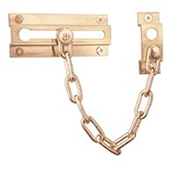 【中古】【39shop】【輸入品・未使用】prime-lineチェーンドアガード1???1?/★4?" x 3???1?/ 2?"ソリッド真鍮（新古品）｜アトリエ絵利奈