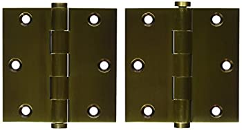 【中古】【輸入品・未使用】Deltana DSB355 Solid Brass 3 1/2-Inch x 3 1/2-Inch Square Hinge by Deltana