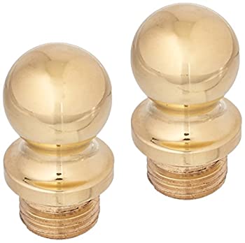 【中古】【輸入品・未使用】Baldwin 1090031iボールチップヒンジ、Unlacquered明るい真鍮