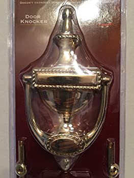 【中古】【輸入品・未使用】Ultra Eternity仕上げドアノッカーソリッド真鍮Engravable Colonialスタイル