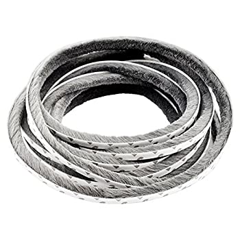 【中古】【輸入品・未使用】T & B自己粘着Pile Weatherstrip for Windows &ドア3?/8で。w x 1?/4?in。Hグレー 39.3ft