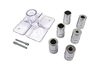 【中古】【輸入品・未使用】Drill Guide Dowel Kit Jig with 6 Bushings 3/16 1/4 5/16 3/8 7/16 and 1/2 by Taylor Toolworks