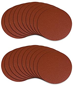 【中古】【輸入品・未使用】POWERTEC 45506 5-Inch PSA 60 Grit Aluminum Oxide Sanding Disc 20-Pack by POWERTEC