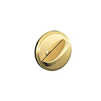 【中古】【輸入品・未使用】Schlage B80 605 12-287 10-116 134 N N SL 片面デッドボルト 明るい真鍮