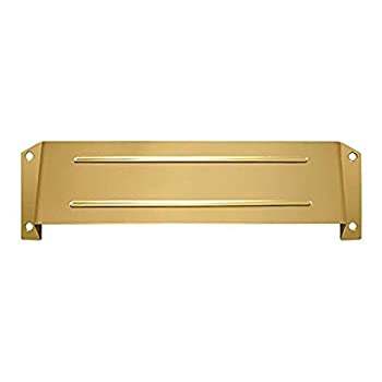 【中古】【輸入品・未使用】Deltana MSH158CR003 MS211 and MS212 Solid Brass Letter Box Hood for Privacy Use with MS0030 by Deltana