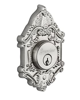 【中古】【輸入品・未使用】Grandeur Grande Victorian ダブルシリンダーデッドボルト サテンニッケル
