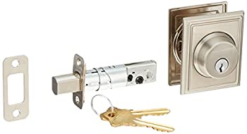 【中古】【輸入品・未使用】Schlage Lock Company B60ADD619 Series Deadbolt Addison Rose Single Cylinder Deadbolt by Schlage Lock Company
