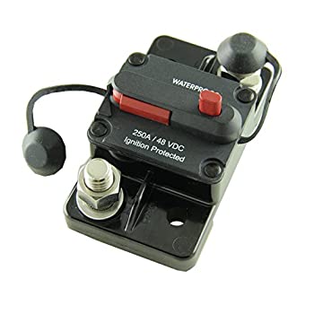 【中古】【輸入品・未使用】250?Amp表面実装回路遮断器1パック(1?)