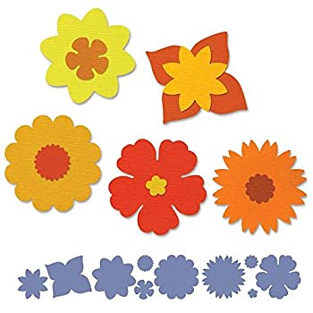 【中古】【39shop】【輸入品・未使用】Sizzix★Sizzlits 装飾的なストリップ死ぬ夏花柄(新古品)|アトリエ絵利奈