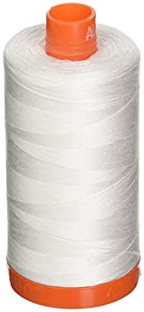 【中古】【輸入品・未使用】Aurifil A1050-2021 Mako Cotton Thread Solid 50WT 1422Yds Natural White by Aurifil