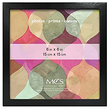 【中古】【輸入品・未使用】MCS Art Frame 6 by 6-Inch Black (47557) by MCS