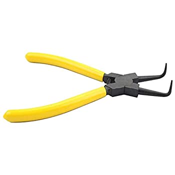 【中古】【輸入品・未使用】GOOFITハンドツール90度チップイエローグリップ内部ベントサークリッププライヤー