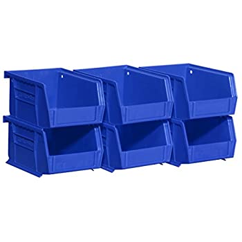 【中古】【輸入品・未使用】akro-mils 6つのパック30210プラスチックストレージのスタックAkroBins Craftとハードウェア