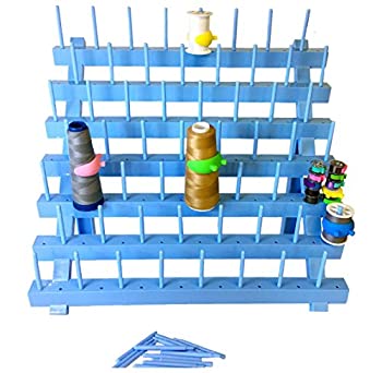 【中古】【輸入品・未使用】PeavyTailor Thread Stand/Rack and Organizer for Sewing Quilting Embroidery ? Blue