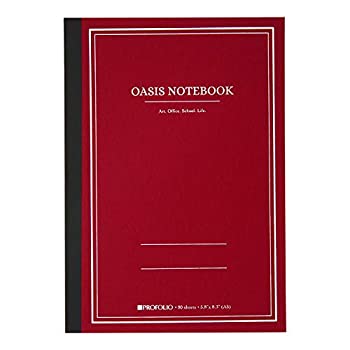 【中古】【輸入品・未使用】Itoya Profolio Oasis Notebook Brick Red Medium A5 5.8 x 8.3 inches OA-MD-BR