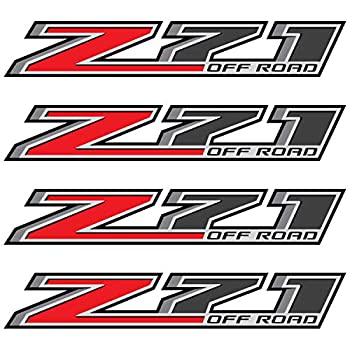 【中古】【輸入品・未使用】ゴールドフック 2015 Z71 オフロード デカール - F ステッカー パーツ シボレー シルバラード GMC シエラ 4x4