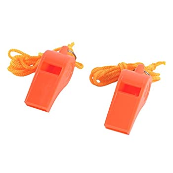 【中古】【輸入品・未使用】サバイバル緊急用防水ホイッスル 100個パック