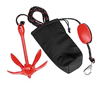 【中古】【インポート品・未当て嵌める】MarineNow 携帯型折り畳み式アンカーブイキット カヌー カヤック ラフティングボート レーシングヨット 魚釣り ジェット機スキーの板用