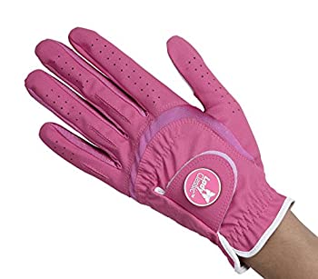【中古】【輸入品・未使用】Ladyクラシックレディースソフトフレックスグローブと磁気ボールマーカー、左S、フクシア、手