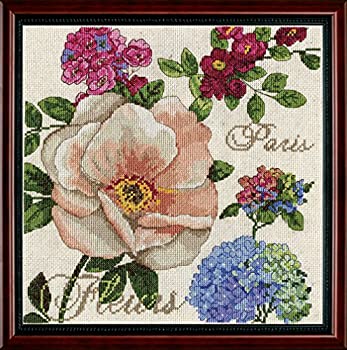 【中古】【39shop】【輸入品・未使用】Paris★Fleurs（クロスステッチキット）（新古品）｜アトリエ絵利奈