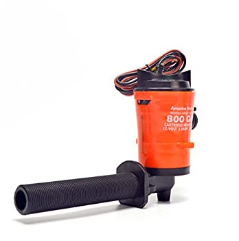 【中古】【輸入品・未使用】amarine-made 12?V 800?Gph Livewell Live BaitタンクエアレーターSubmersibleカートリッジボート社汚水ポンプ
