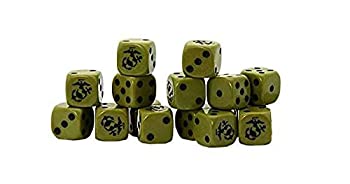 【中古】【39shop】【輸入品・未使用】Warlord★Games US Marine Corps D6 Bolt Action (16) Dice（新古品）｜アトリエ絵利奈