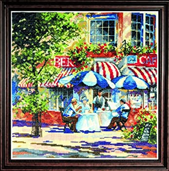 【中古】【インポート品・未当て嵌める】Cafe インチ the Sun（クロスステッチキット）