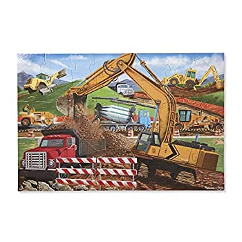 【中古】【輸入品・未使用】Building Site 48pc Floor Puzzle