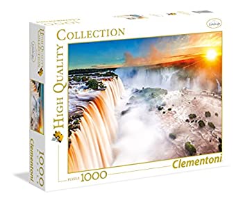 【中古】【39shop】【輸入品・未使用】1000ピース★ジグソーパズル Clementoni 滝 Water fall 50×69cm 39385(新古品)|アトリエ絵利奈