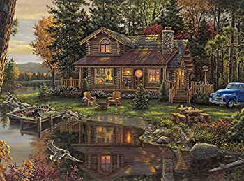 【中古】【輸入品・未使用】Buffalo Games - Kim Norlien - Peace Like A River - 1000 Piece Jigsaw Puzzle