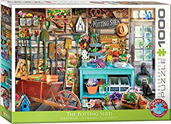 【中古】【39shop】【輸入品・未使用】1000ピース★ジグソーパズル 庭園小屋 6000-5346(新古品)|アトリエ絵利奈