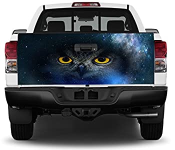 その他 買取り実績 中古 輸入品 未使用未開封 フクロウと星テールゲートラップビニールグラフィックデカールステッカーラップ