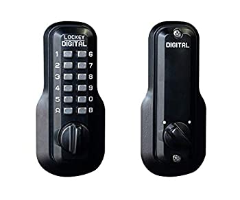【中古】【輸入品・未使用】Lockey USA メカニカルキーレスEZデッドボルト M210JB 1