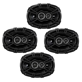 【中古】【インポート品・未当て嵌める】Kicker DSC6930 6×9in(160×230粍) 3通い路金棒引き、4Ω、一組