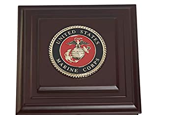 【中古】【輸入品・未使用】Allied Frame United States Marine Corps Executive Desktop Box