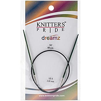 【中古】【輸入品・未使用】Knitter's Pride 0/2mm Dreamz 固定円形ニードル 16インチ