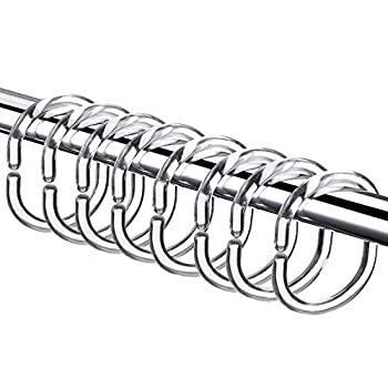 【中古】【輸入品・未使用】Hotop 24 Packs Shower Curtain Rings Hooks for Bathroom Shower Rod Clear 8,316円